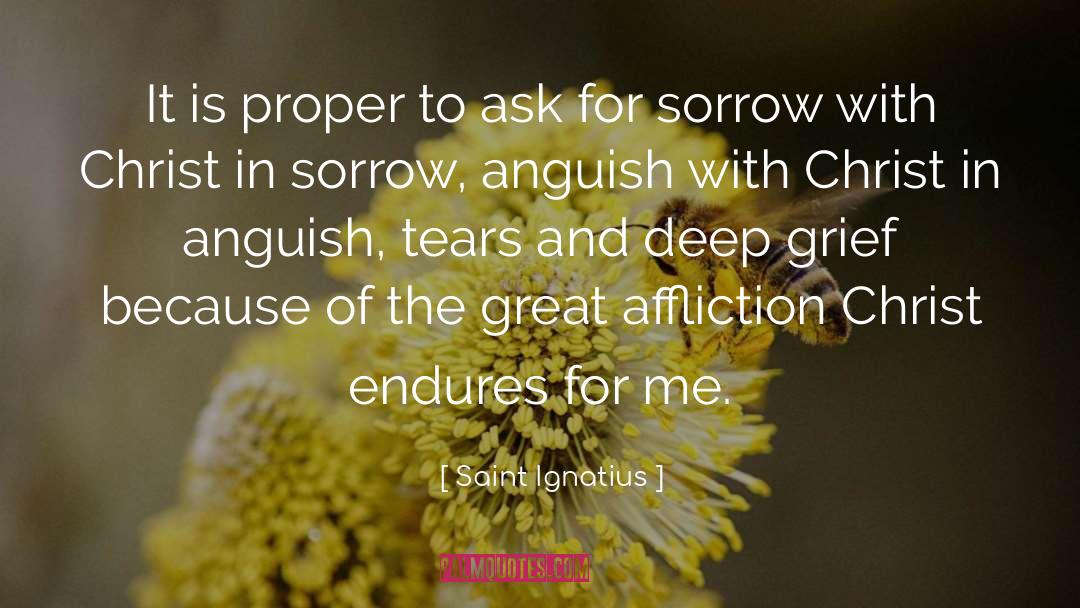 Saint Ignatius Quotes: It is proper to ask