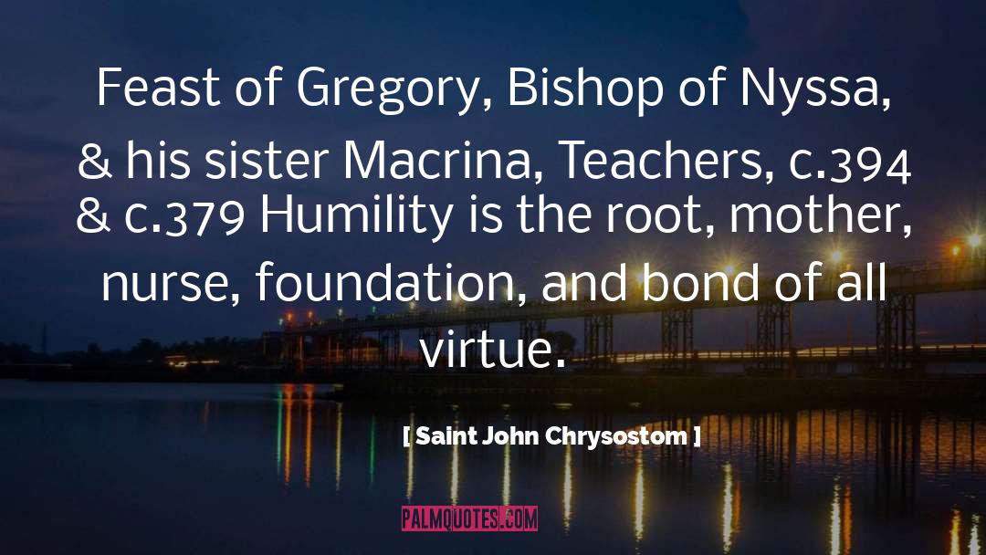 Saint John Chrysostom Quotes: Feast of Gregory, Bishop of