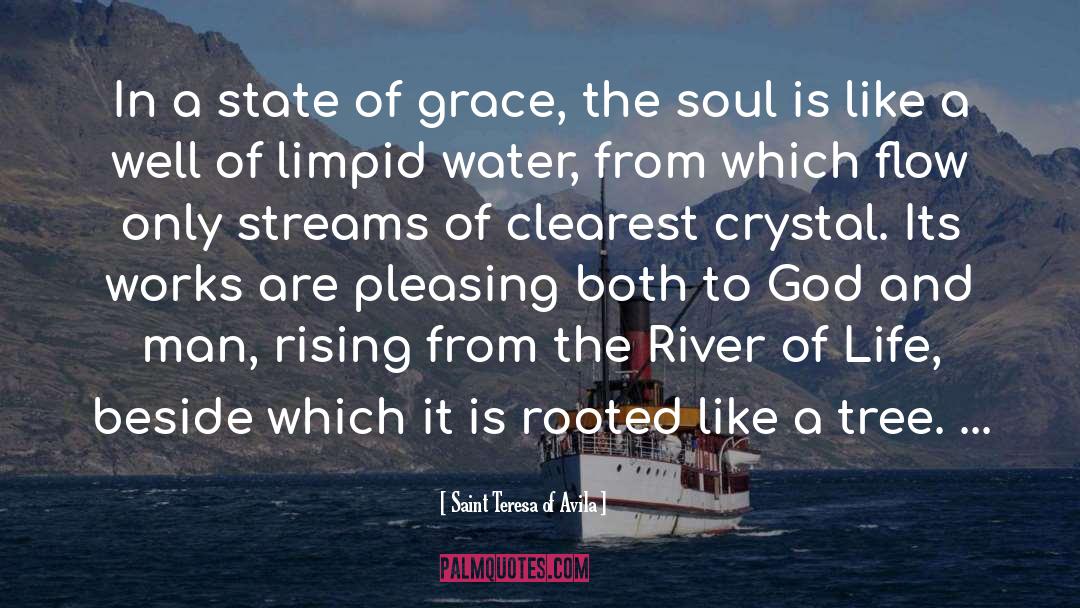 Saint Teresa Of Avila Quotes: In a state of grace,