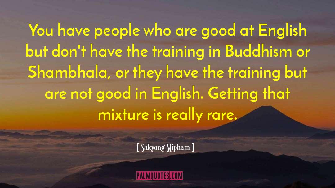 Sakyong Mipham Quotes: You have people who are