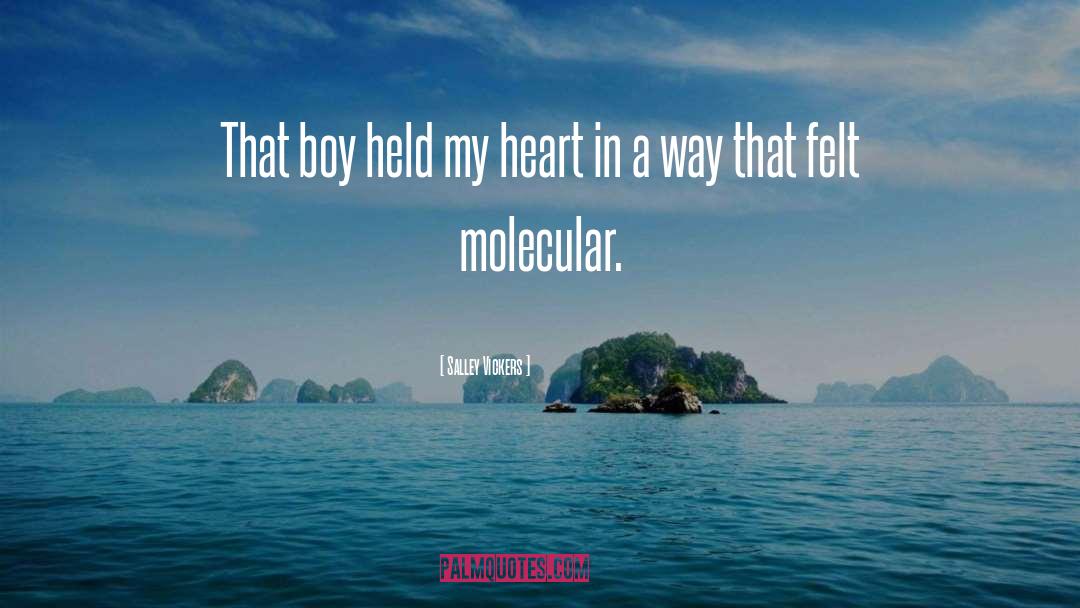 Salley Vickers Quotes: That boy held my heart