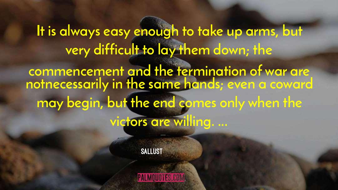 Sallust Quotes: It is always easy enough