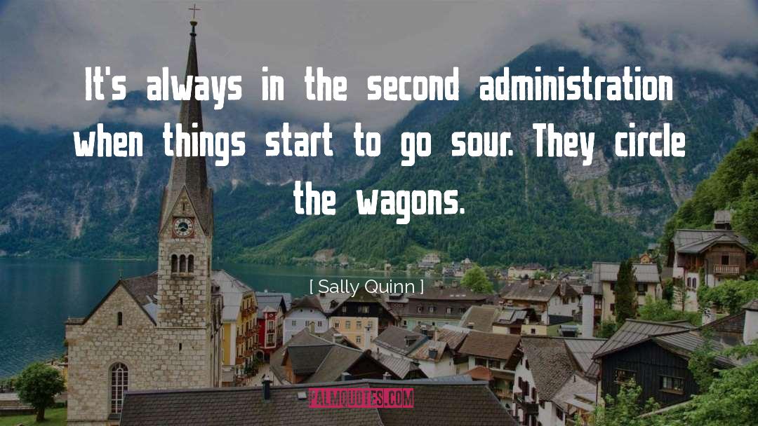 Sally Quinn Quotes: It's always in the second