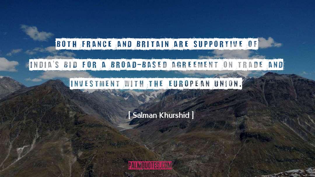 Salman Khurshid Quotes: Both France and Britain are