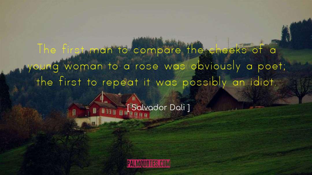 Salvador Dali Quotes: The first man to compare