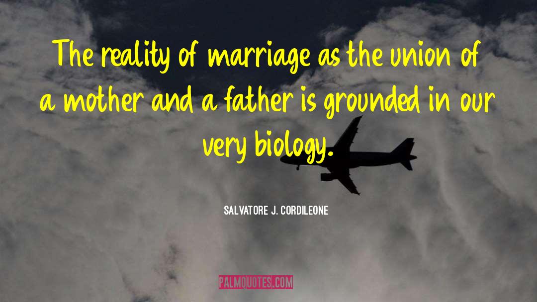 Salvatore J. Cordileone Quotes: The reality of marriage as