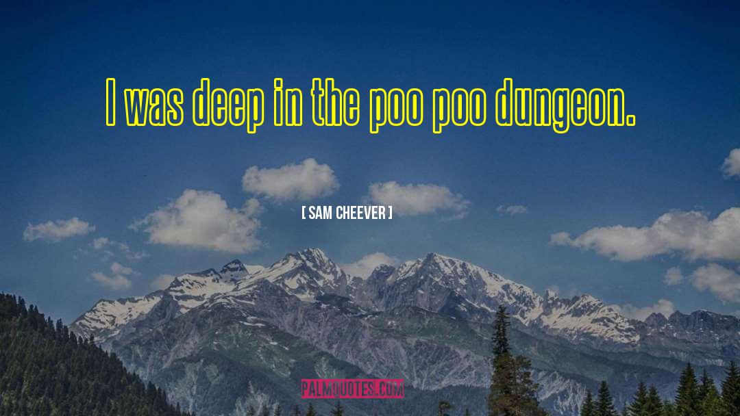 Sam Cheever Quotes: I was deep in the