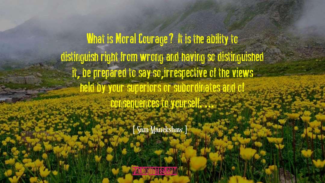 Sam Manekshaw Quotes: What is Moral Courage? It