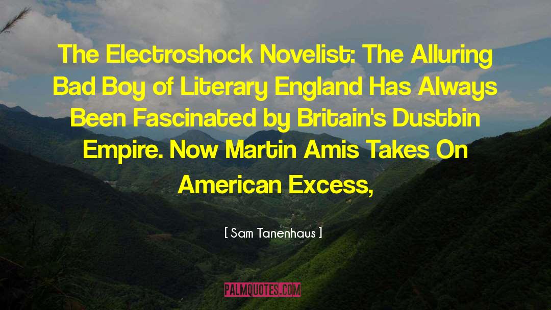 Sam Tanenhaus Quotes: The Electroshock Novelist: The Alluring