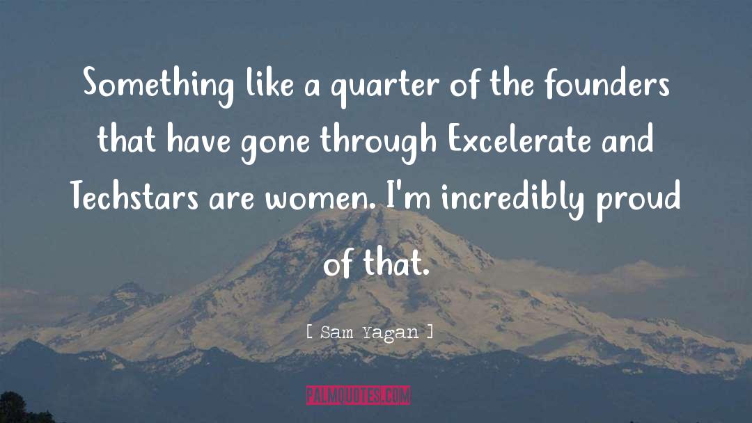 Sam Yagan Quotes: Something like a quarter of