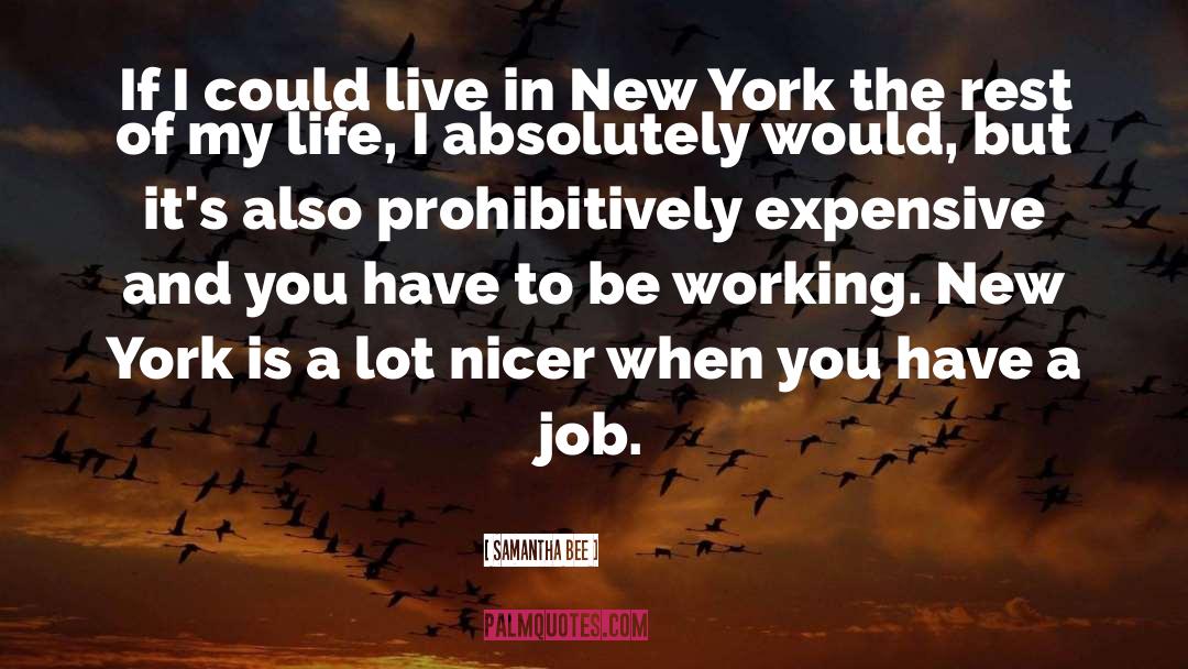 Samantha Bee Quotes: If I could live in