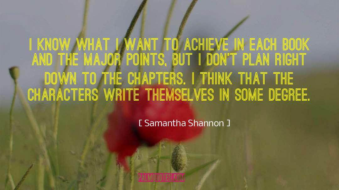 Samantha Shannon Quotes: I know what I want