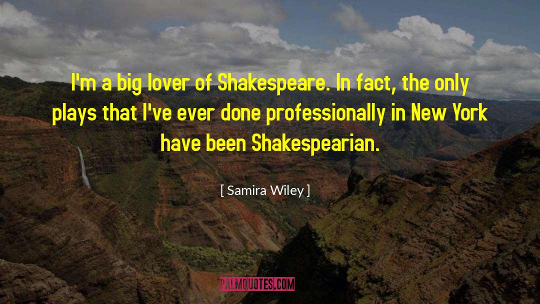Samira Wiley Quotes: I'm a big lover of