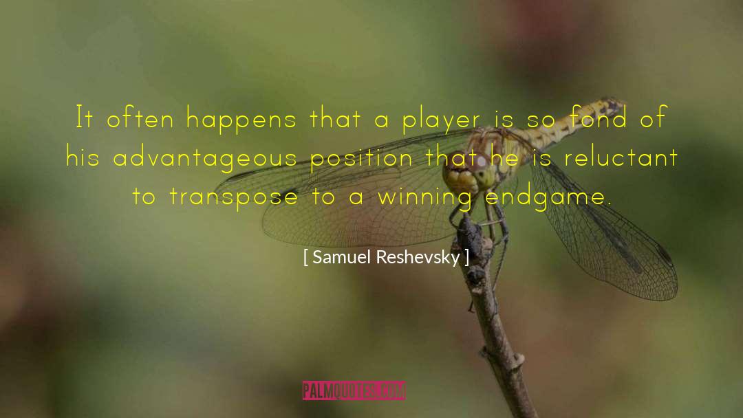 Samuel Reshevsky Quotes: It often happens that a