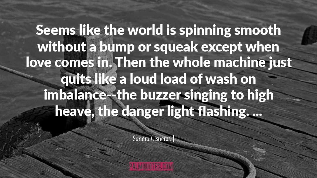 Sandra Cisneros Quotes: Seems like the world is