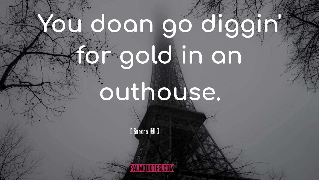 Sandra Hill Quotes: You doan go diggin' for