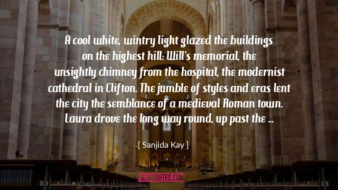Sanjida Kay Quotes: A cool white, wintry light