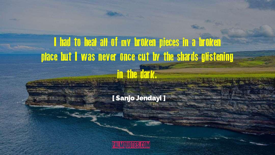 Sanjo Jendayi Quotes: I had to heal all