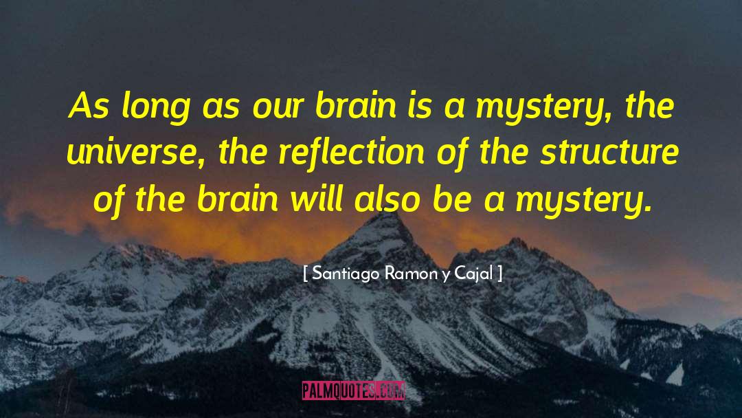 Santiago Ramon Y Cajal Quotes: As long as our brain