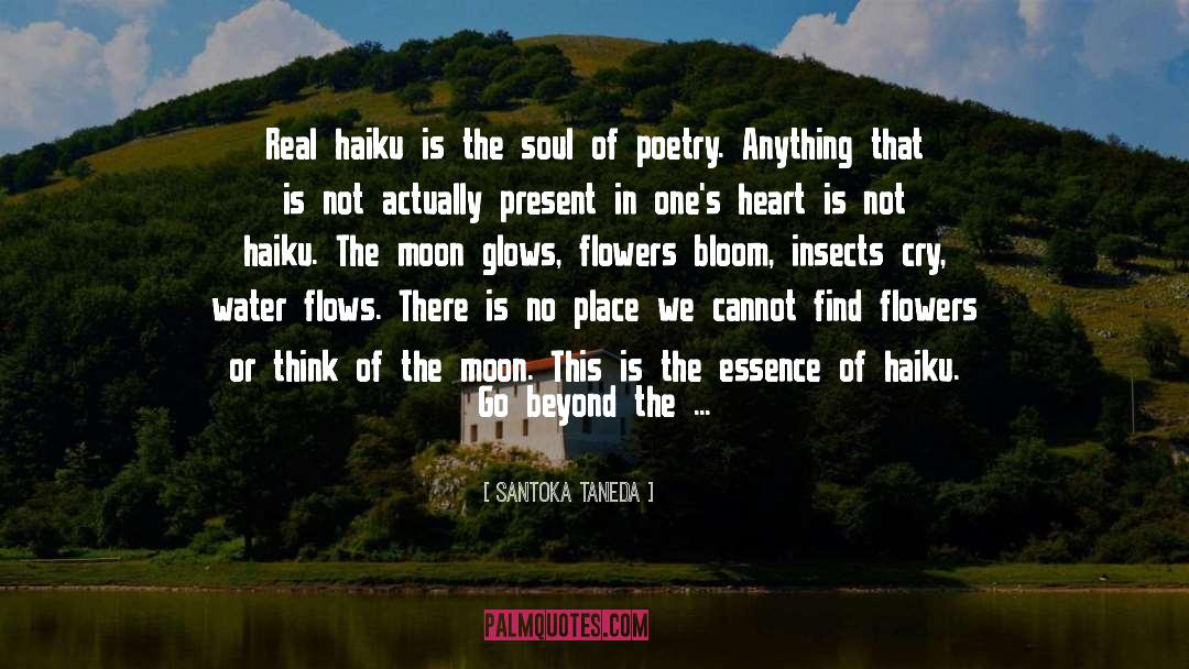 Santoka Taneda Quotes: Real haiku is the soul