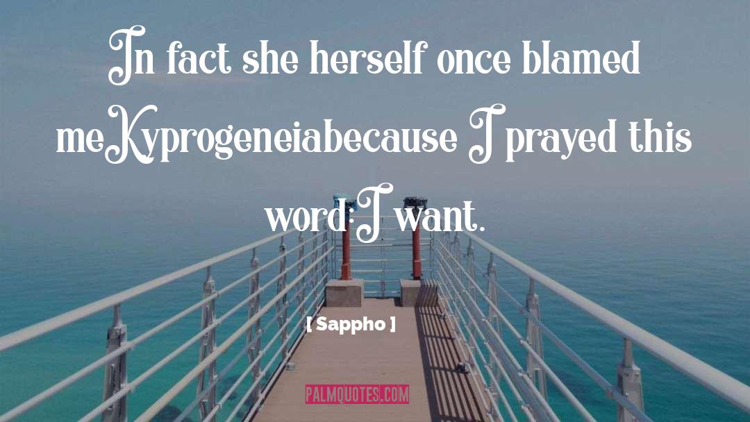 Sappho Quotes: In fact she herself once