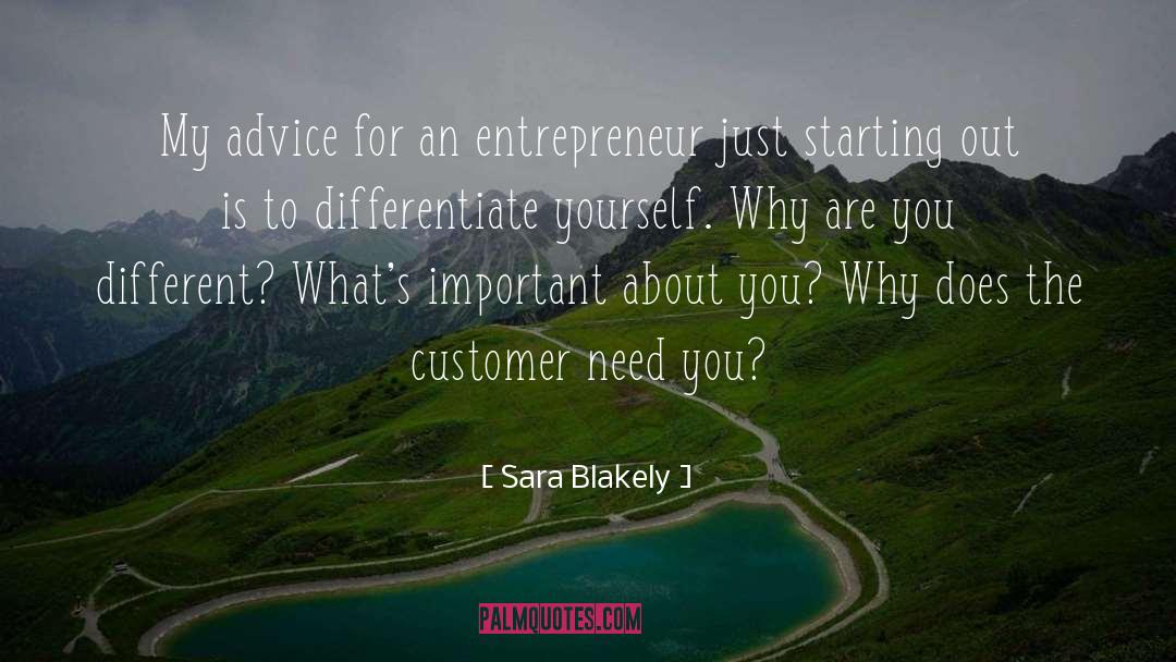 Sara Blakely Quotes: My advice for an entrepreneur