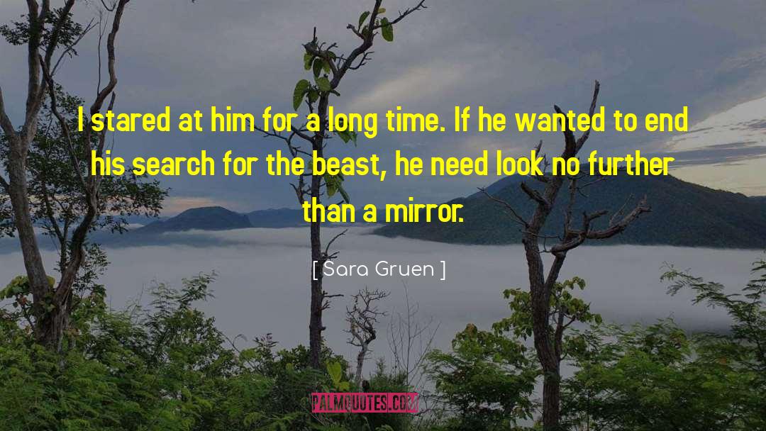 Sara Gruen Quotes: I stared at him for