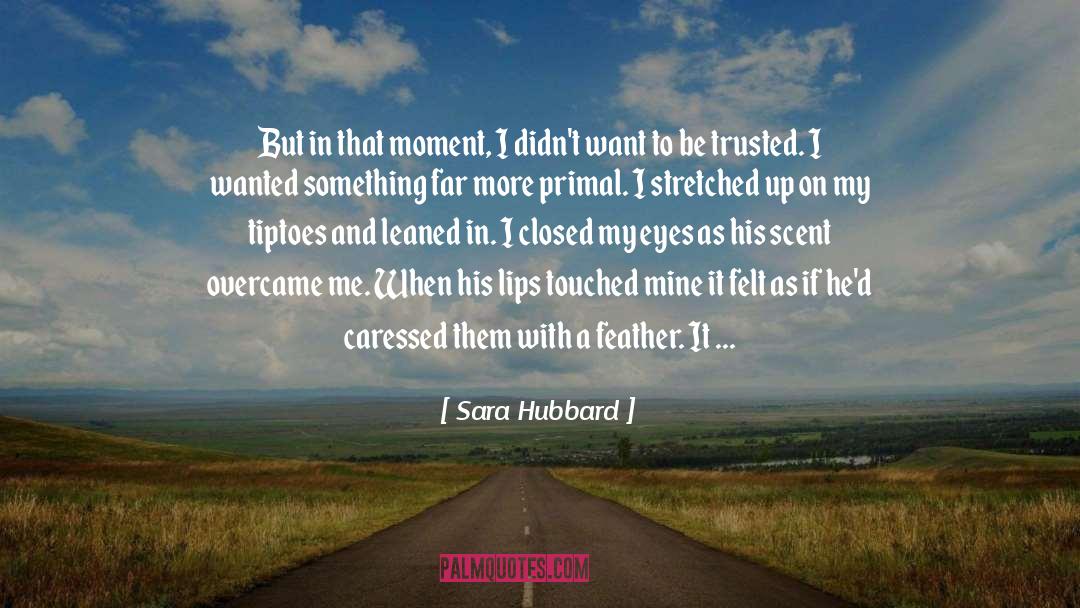 Sara Hubbard Quotes: But in that moment, I