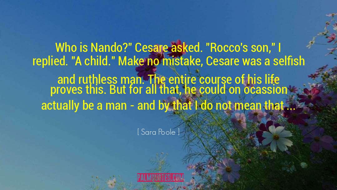 Sara Poole Quotes: Who is Nando?