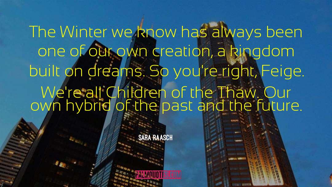 Sara Raasch Quotes: The Winter we know has