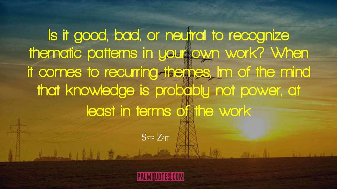 Sara Zarr Quotes: Is it good, bad, or