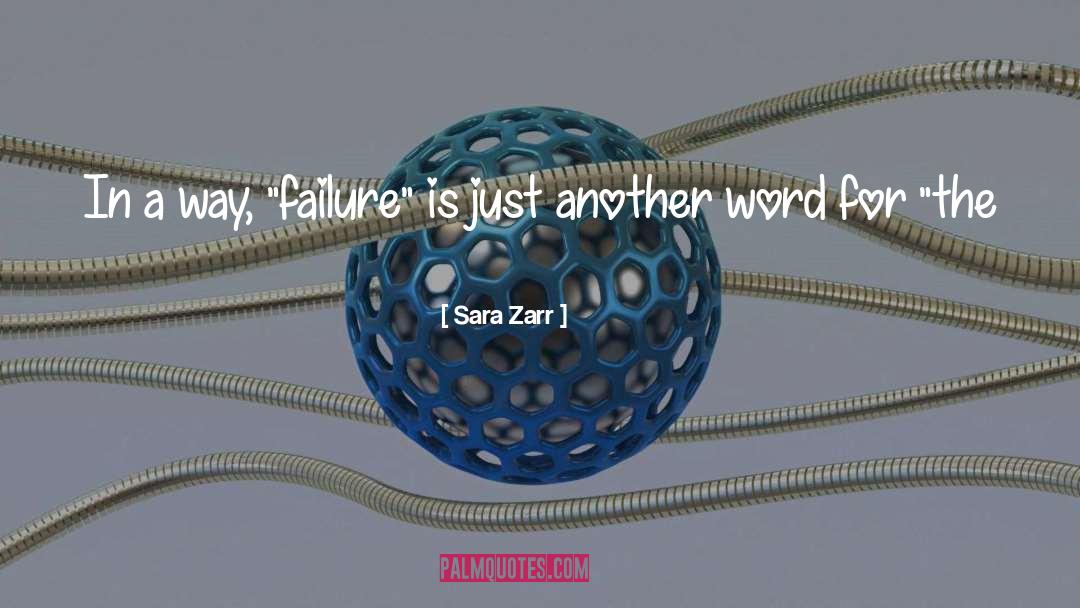 Sara Zarr Quotes: In a way, 