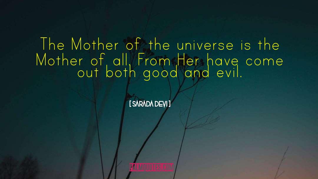 Sarada Devi Quotes: The Mother of the universe