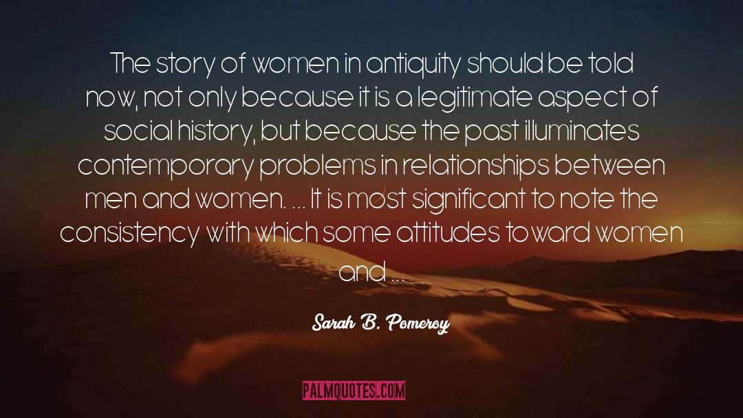Sarah B. Pomeroy Quotes: The story of women in