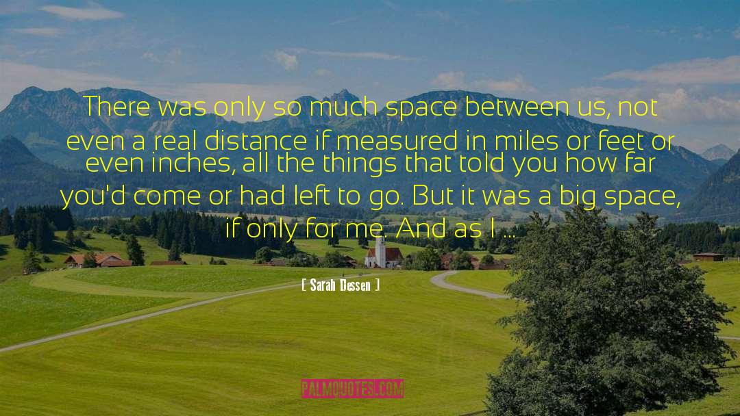 Sarah Dessen Quotes: There was only so much