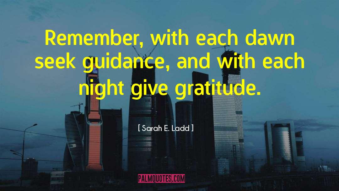 Sarah E. Ladd Quotes: Remember, with each dawn seek