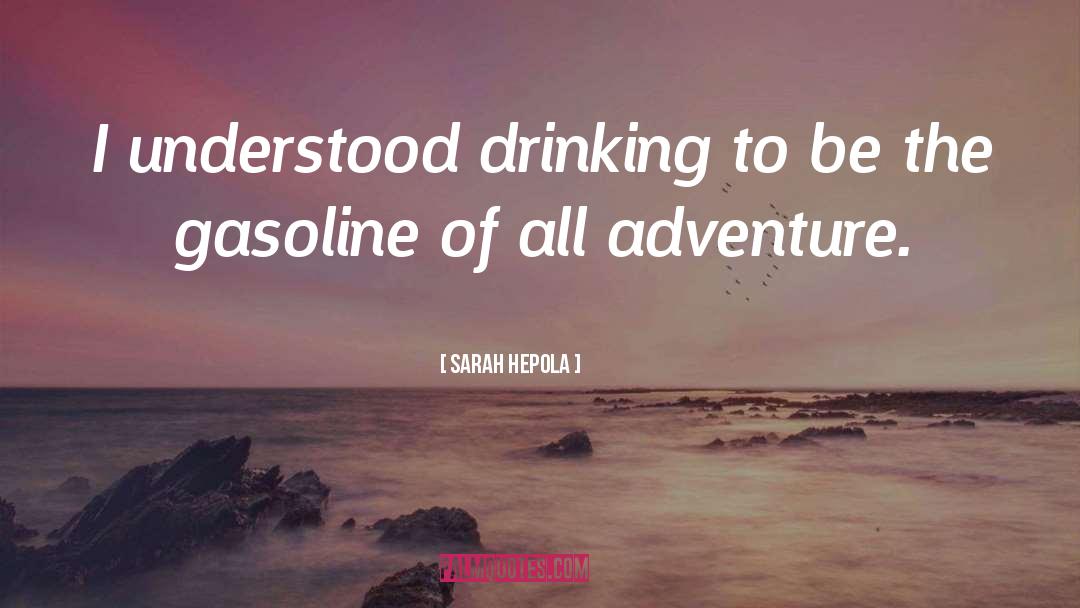 Sarah Hepola Quotes: I understood drinking to be