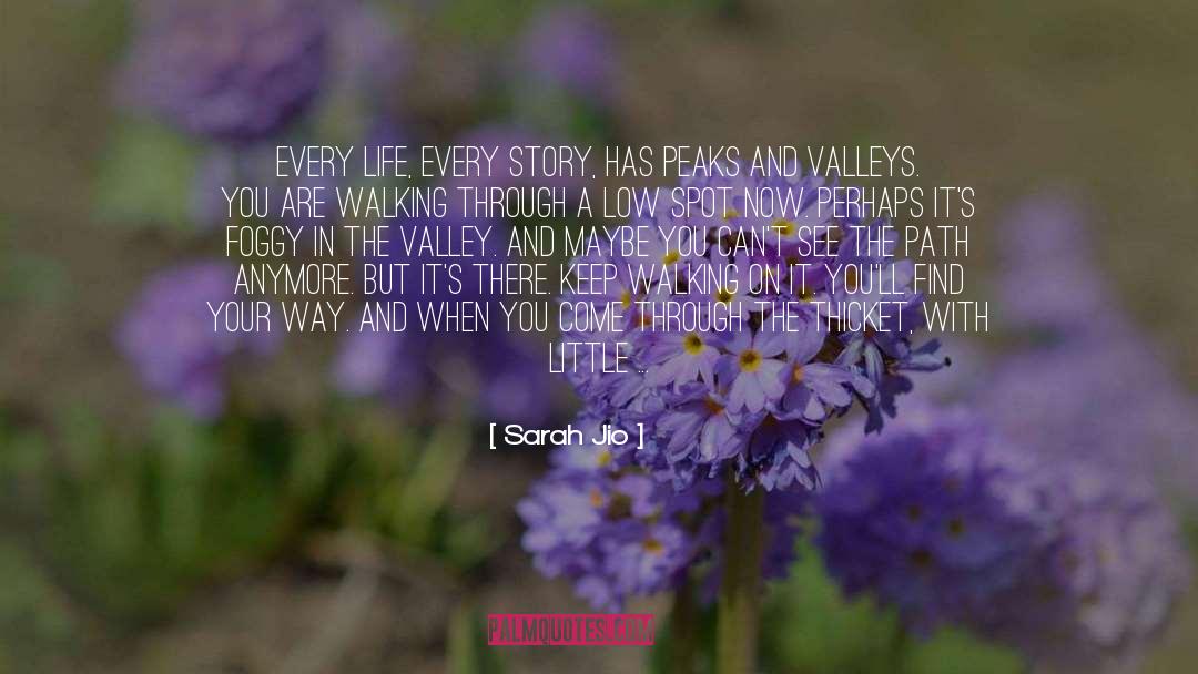 Sarah Jio Quotes: Every life, every story, has