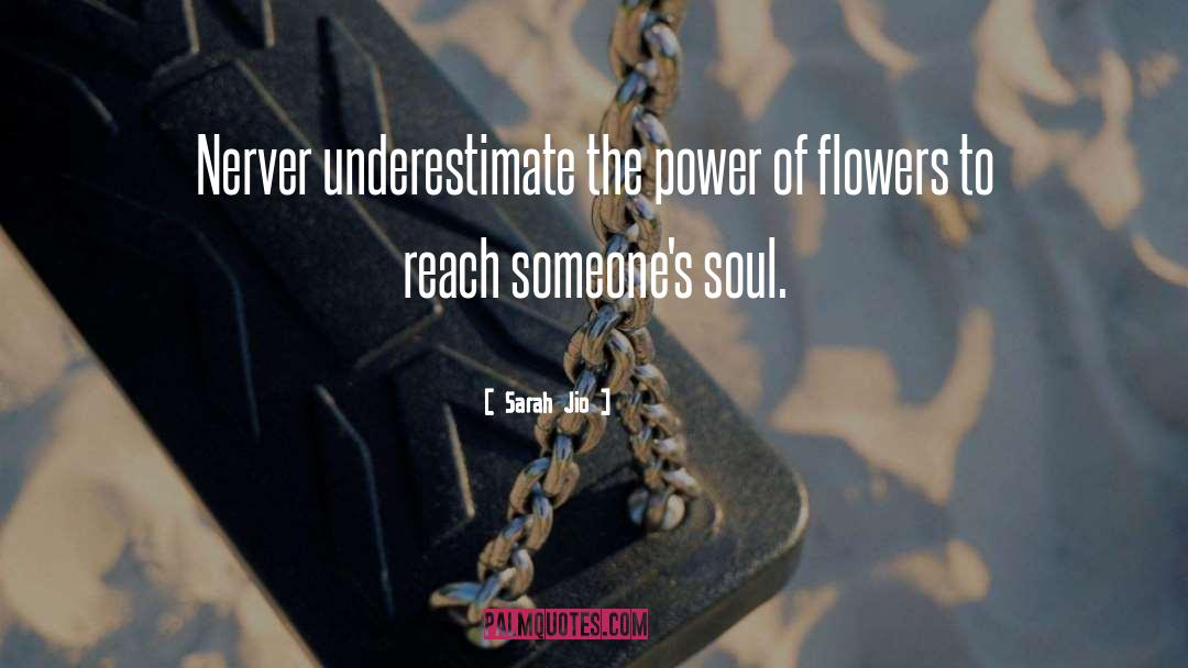 Sarah Jio Quotes: Nerver underestimate the power of