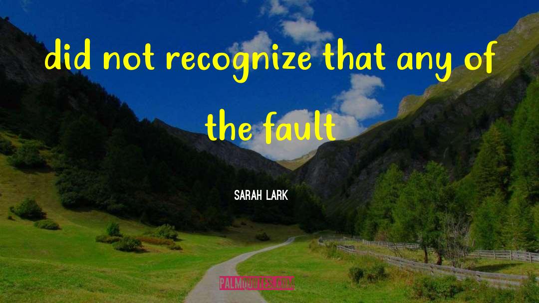 Sarah Lark Quotes: did not recognize that any