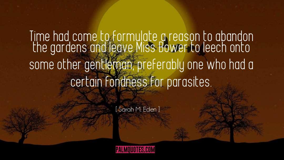 Sarah M. Eden Quotes: Time had come to formulate