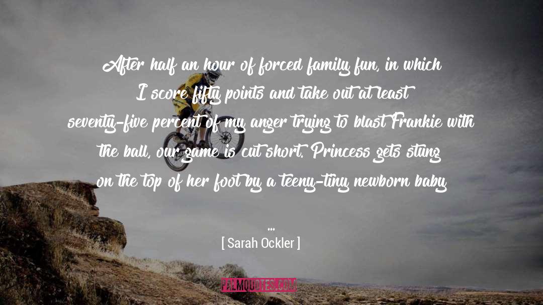 Sarah Ockler Quotes: After half an hour of