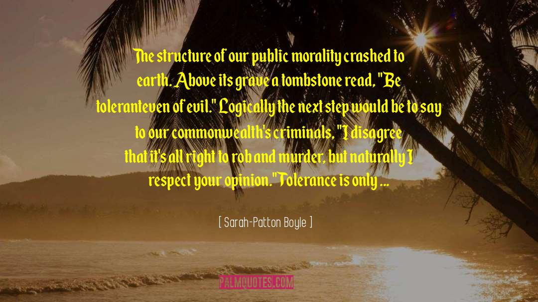 Sarah-Patton Boyle Quotes: The structure of our public