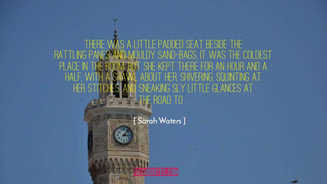 Sarah Waters Quotes: There was a little padded