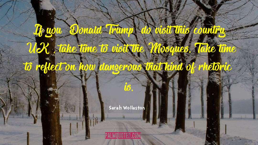 Sarah Wollaston Quotes: If you [Donald Trump] do