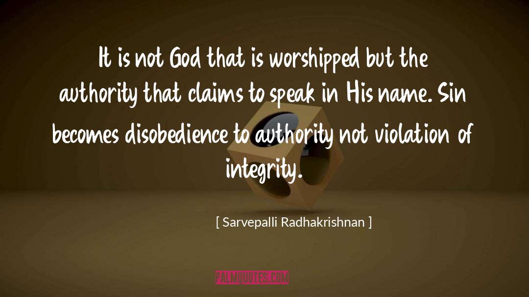 Sarvepalli Radhakrishnan Quotes: It is not God that