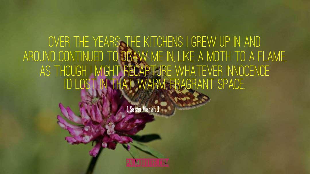 Sasha Martin Quotes: Over the years, the kitchens