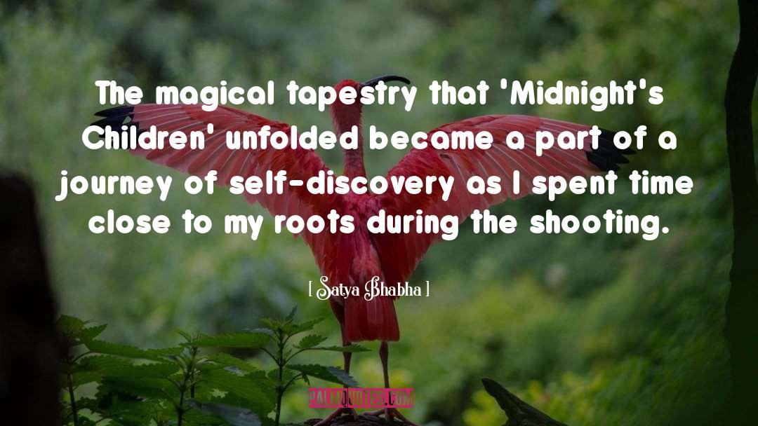 Satya Bhabha Quotes: The magical tapestry that 'Midnight's
