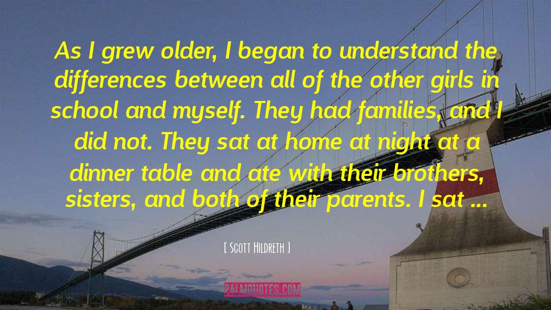 Scott Hildreth Quotes: As I grew older, I