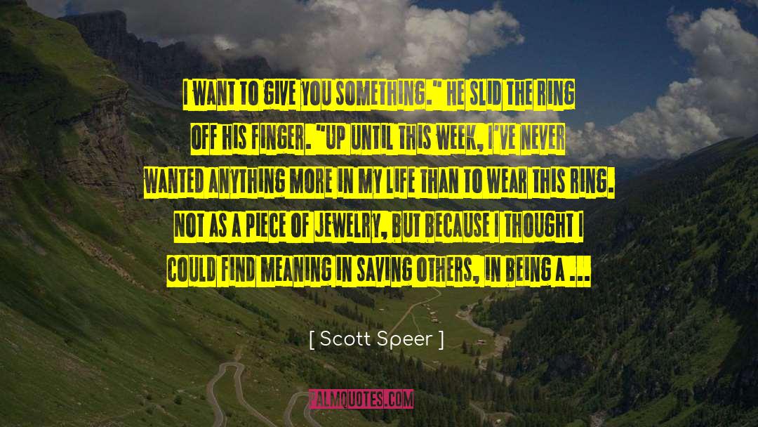 Scott Speer Quotes: I want to give you